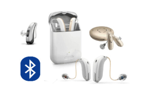 4 Set Of Bluetooth hearing aids