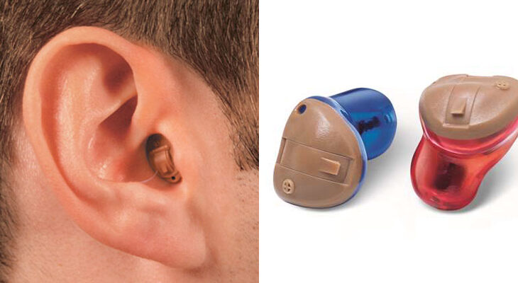 What is meant by invisible hearing aids?